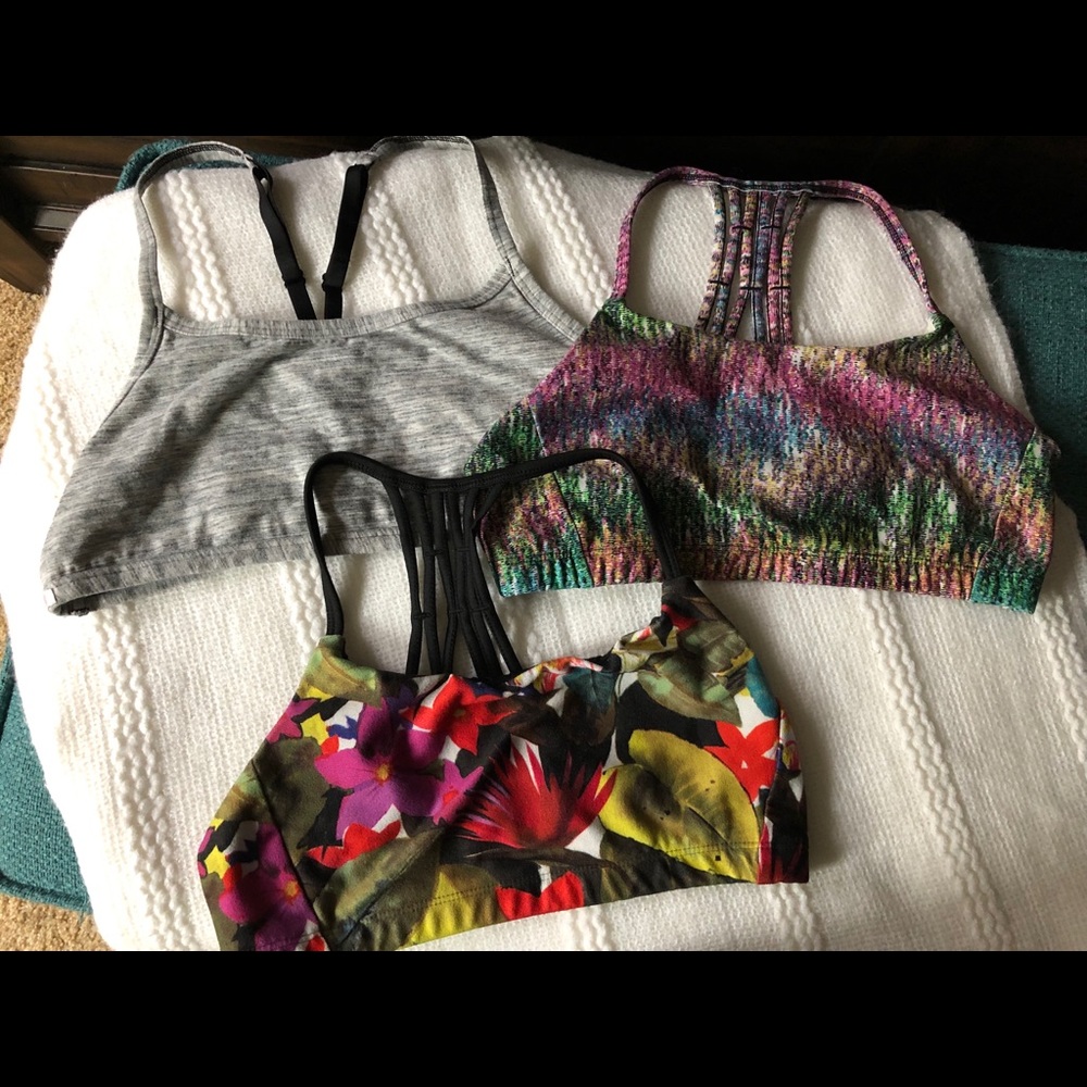3 sports bras